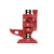 Домкрат реечный Farm Jack 150 см 3 т (усиленный)