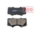 Колодки тормозные передние РИФ Toyota LC120,150, Hilux 2005+OEM 04465-35250, 04465-35290 ,Pajero 4 дизель 4605A472, 4605A481