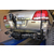 Калитка РИФ с фаркопом в штатный задний бампер Toyota Land Cruiser 200 2008-2015 под штатное колесо, с подсветкой номера