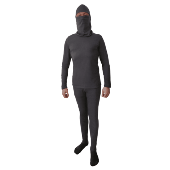 Термобелье комплект Btrace Mild Fleece (Футболка с длинными рукавами + кальсоны), XXL (58-60) Черный