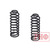 Пружины РИФ задние Jeep Wrangler JK 2006+ (2 двери) 0-200 кг лифт 50 мм