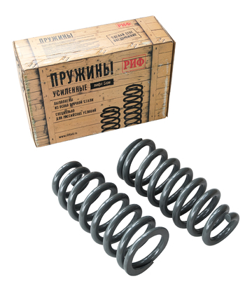Пружины РИФ задние Mitsubishi Pajero I, II, Pajero Sport II, III 100-200 кг лифт 40 мм