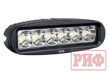 Светодиодная фара дальнего света РИФ 160 мм 18W LED