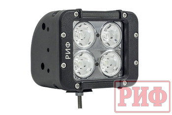 Светодиодная фара дальнего света РИФ 119 мм 40W LED