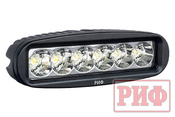 Светодиодная фара дальнего света РИФ 160 мм 18W LED (уценка)