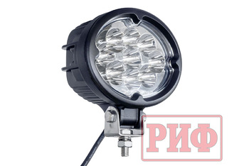 Светодиодная фара дальнего света РИФ 147х152х72 мм 27W LED