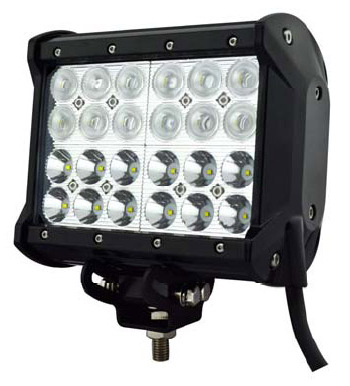 Светодиодная фара комбинированного света РИФ 167 мм 72W LED