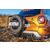 Бампер задний силовой/защита штатного бампера РИФ Renault Duster 2021+ c квадратом под фаркоп, калиткой и подсветкой номера