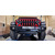 Бампер РИФ силовой передний Jeep Wrangler JL 2018+ под штатные фары, с центральной защитной дугой (для а/м с низкими перед. крыльями))