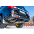Бампер РИФ силовой задний Toyota Land Cruiser 200 2007-2012 с квадратом под фаркоп и фонарями, стандарт