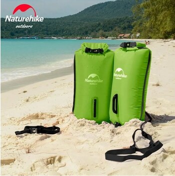 Гермомешок Naturehike туристический 18 л. ярко-зеленый