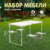 Стол складной PREMIER 90х60, с 4 табуретками (набор мебели)