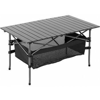 Стол складной Premier 94x55x50см., реечная столешница алюминий, с отделением под посуду