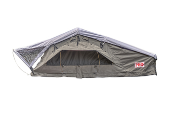 Палатка на крышу автомобиля РИФ Soft RT02-120, тент серый, 400 гр., 120х240х115 см