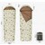 Мешок спальный Naturehike MT400, (80-60)х220 см, (левый) (ТК: +1C), бежевый