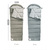 Мешок спальный Naturehike Envelope M400, (190+30)х80 см, (левый) (ТК: +1C), серый