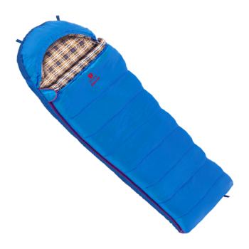 Мешок спальный BTrace Duvet (Правый, Серый/Синий), (ТК: 0C)