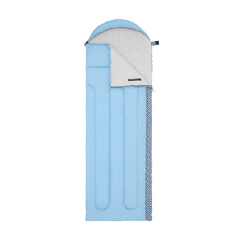 Мешок спальный Naturehike Envelope Down L350, (190+30)х75 см, (правый) (ТК: +3C), голубой
