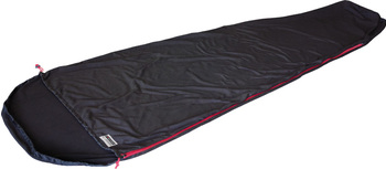 Вкладыш High Peak Nanuk Inlett Mumie в спальный мешок, флисовый, черный, 220х80 см