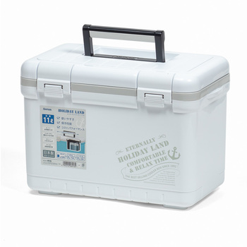 Термобокс SHINWA Holiday Land Cooler 11H белый