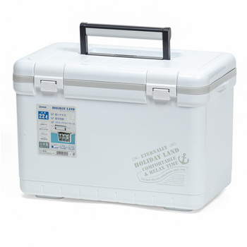 Термобокс SHINWA Holiday Land Cooler 22H белый
