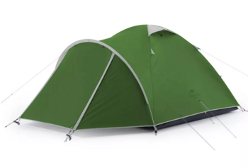 Палатка Naturehike P-PLUS 4-местная, алюминиевый каркас, зеленый