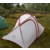 Палатка Naturehike Hiby Si 3-местная, алюминиевый каркас, серо-красная