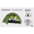 Палатка Naturehike Cloud Peak 15D Si 2-местная, алюминиевый каркас, темно-синяя