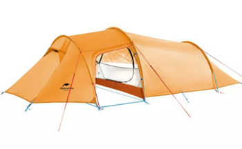 Палатка Naturehike Opalus 2-местная, алюминиевый каркас, оранжевая