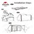Палатка Naturehike надувная Extend Air 12 Y , песочная