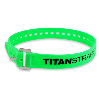 Ремень крепёжный TitanStraps Industrial зеленый L = 64 см (Dmax = 18 см, Dmin = 5,5 см)