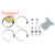Шноркель Telawei для Renault Duster 1.6, 1.2T, 1.5D