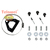 Шноркель Telawei для Toyota Land Cruiser 200 4.5D (1VD-FTV), 4.7 (2UZ-FE)