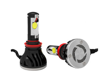 Лампы светодиодные HB4 9006 12V-24V 24W с вентилятором (к-т 2 шт.)