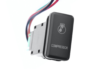 Кнопка ВКЛ/ВЫКЛ, белый, COMPRESSOR TOYOTA 40x20