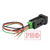 Кнопка ВКЛ/ВЫКЛ, голубой, FRONT DIFF LOCK TOYOTA 22x22