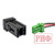 Кнопка ВКЛ/ВЫКЛ, голубой, FRONT DIFF LOCK TOYOTA 22x22