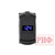 Розетка USB Type PD, QC 3.0 с вольтметром, синяя подсветка