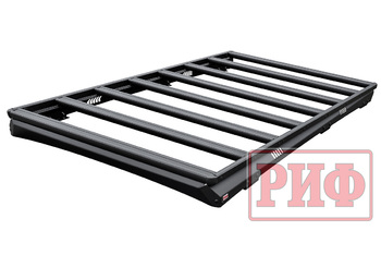 Багажник экспедиционный (платформа) алюминиевый РИФ 1250x2080 мм для Toyota Land Cruiser 100/105 (с крепежом)