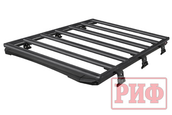 Багажник экспедиционный (платформа) алюминиевый РИФ 1350x1690 мм для Jeep Wrangler JL 2018+ (с крепежом)