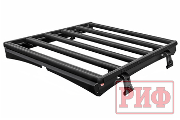 Багажник экспедиционный (платформа) алюминиевый РИФ 1250x1510 мм для ВАЗ Нива (с крепежом)