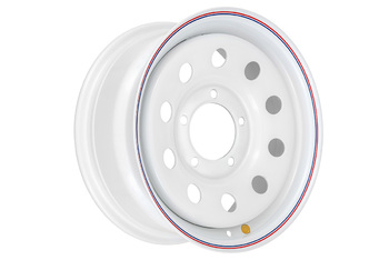Диск усиленный УАЗ стальной белый 5x139,7 7xR16 d110 ET+30 1670-53910WH+30X