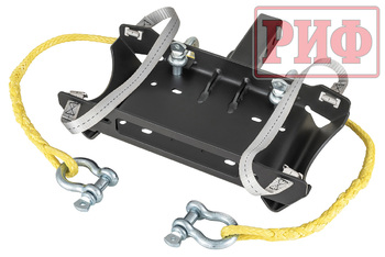 Площадка съёмная РИФ для переносной лебёдки под квадрат, облегчённая, с ручками