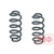 Пружины РИФ задние Nissan X-Trail T31 лифт 30 мм 0-50 кг