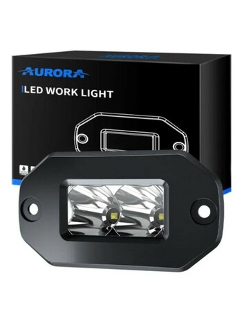 Светодиодные фары дальнего света AURORA 76x38 мм 20W (комплект 2 шт)