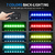 Светодиодная фара комбинированного света AURORA 762 мм 372W LED с RGB подсветкой